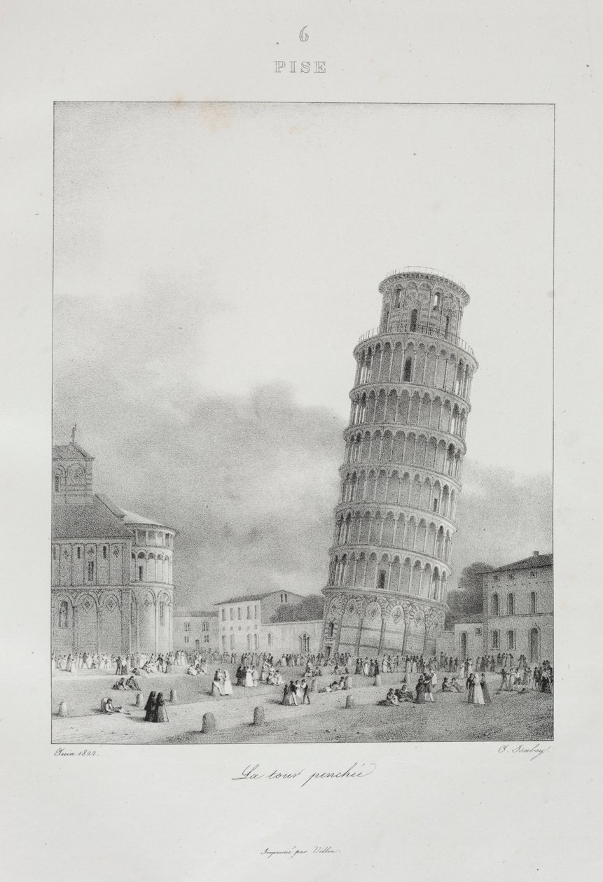 Reise nach Italien im Jahr 1822 von Jean Baptiste Isabey