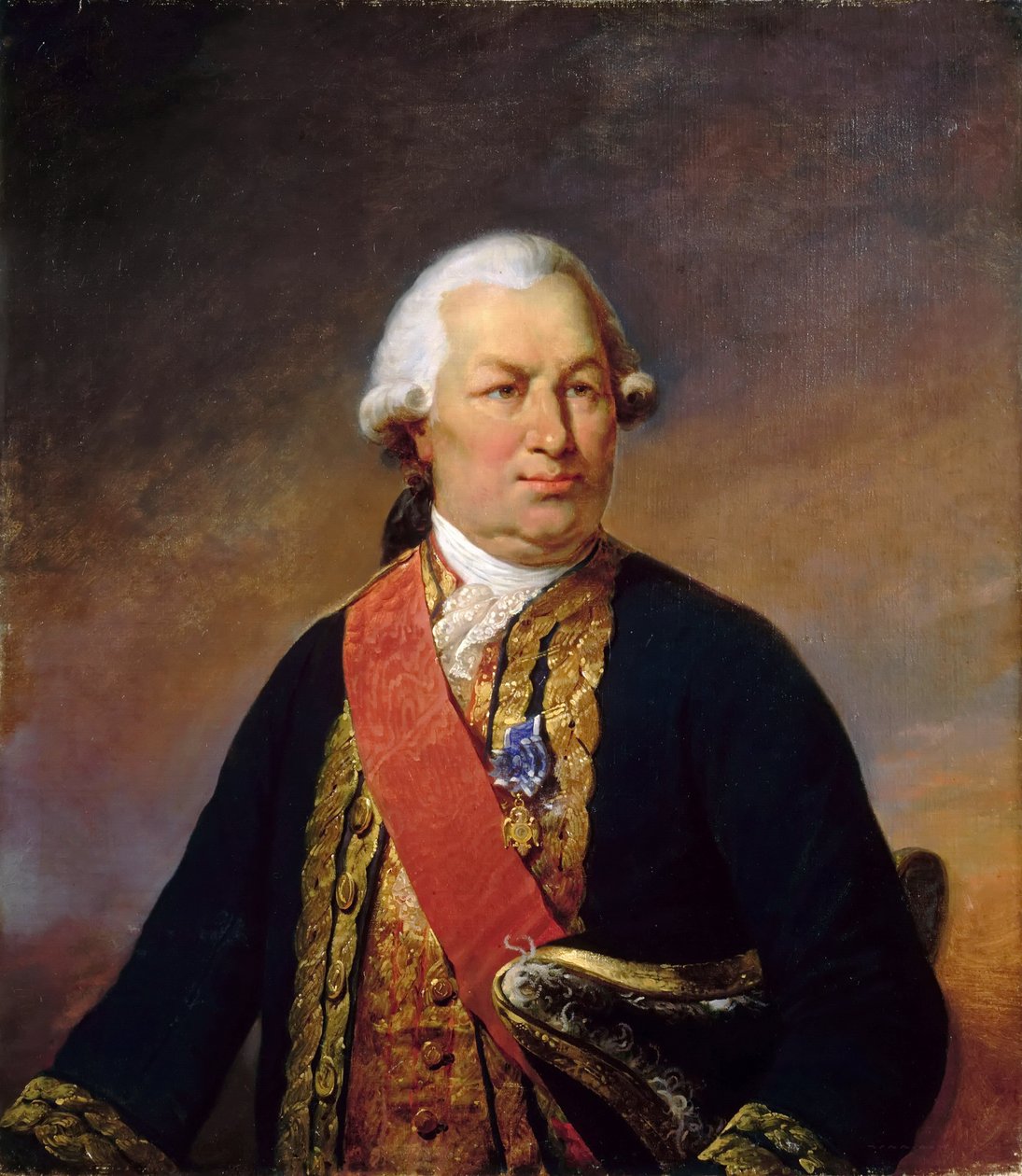 François Joseph Paul de Grasse 1722-1788 von Jean Baptiste Mauzaisse