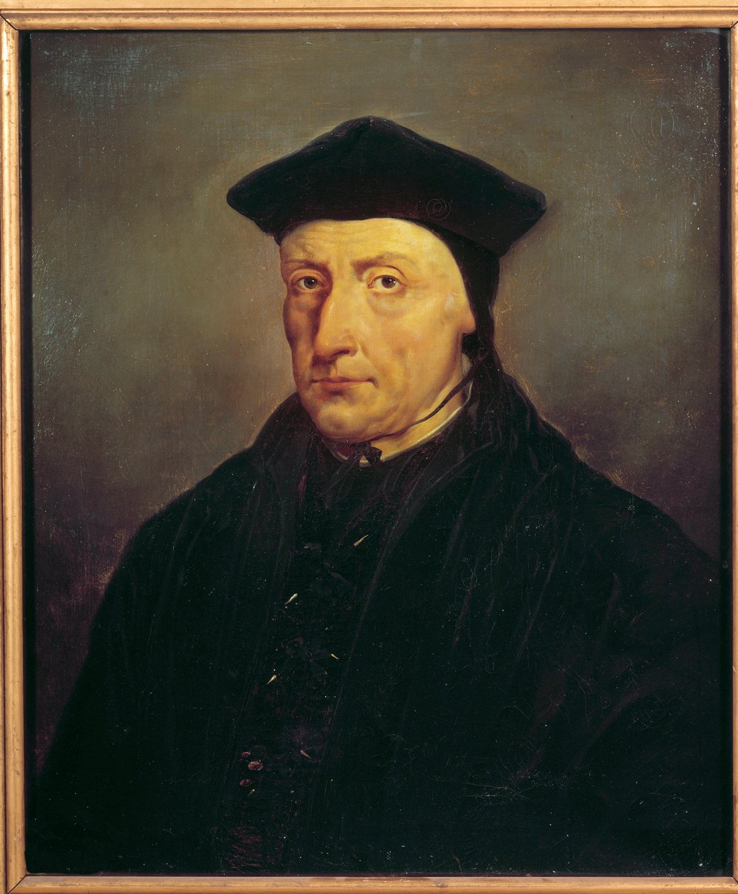 Porträt von Guillaume Budé, französischer Humanist von Jean Baptiste Mauzaisse