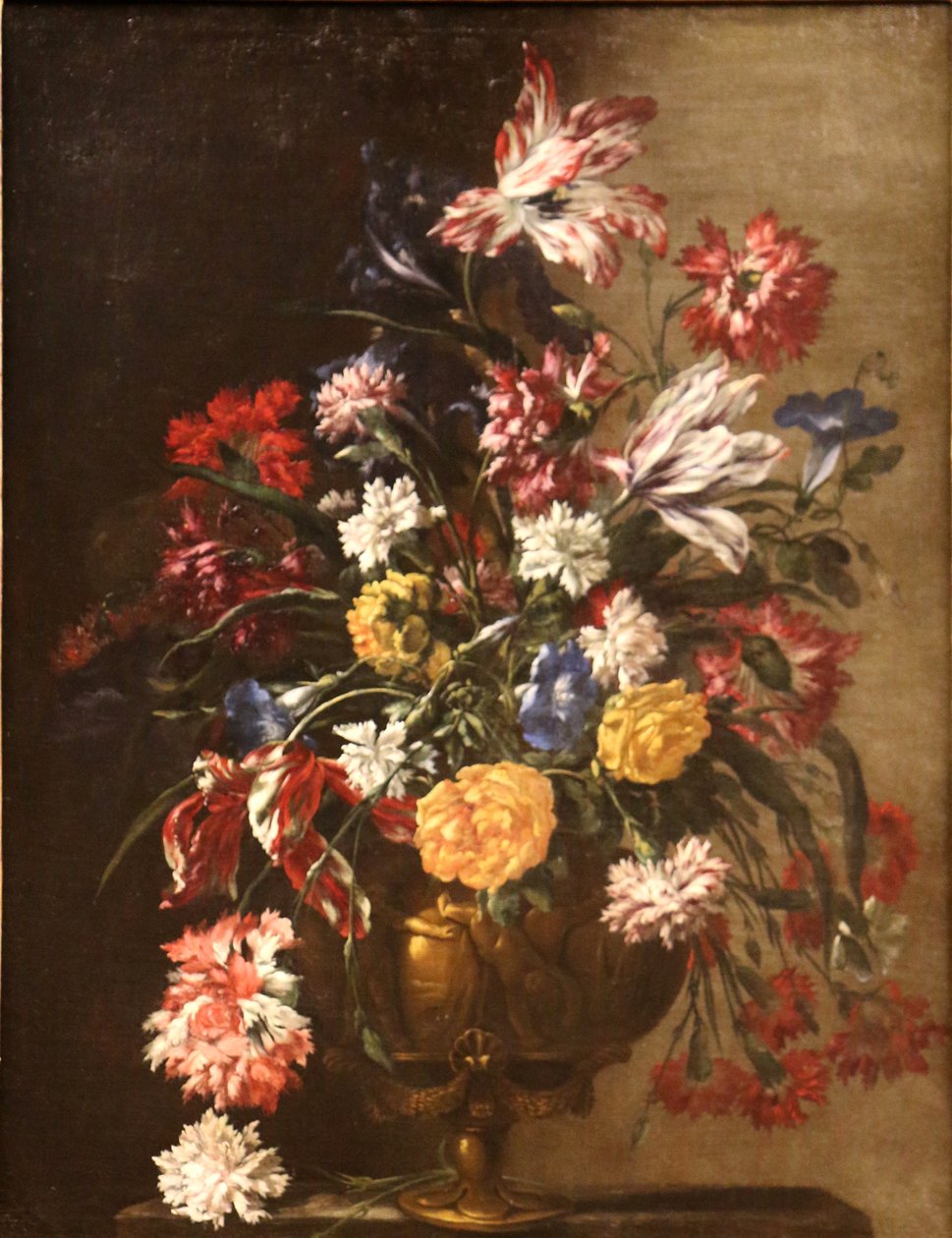 Blumen in einer Vase von Jean-Baptiste Monnoyer
