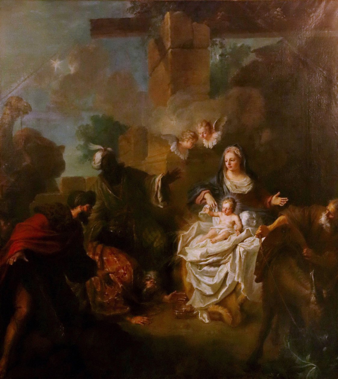 Anbetung der Könige von Jean Baptiste Oudry