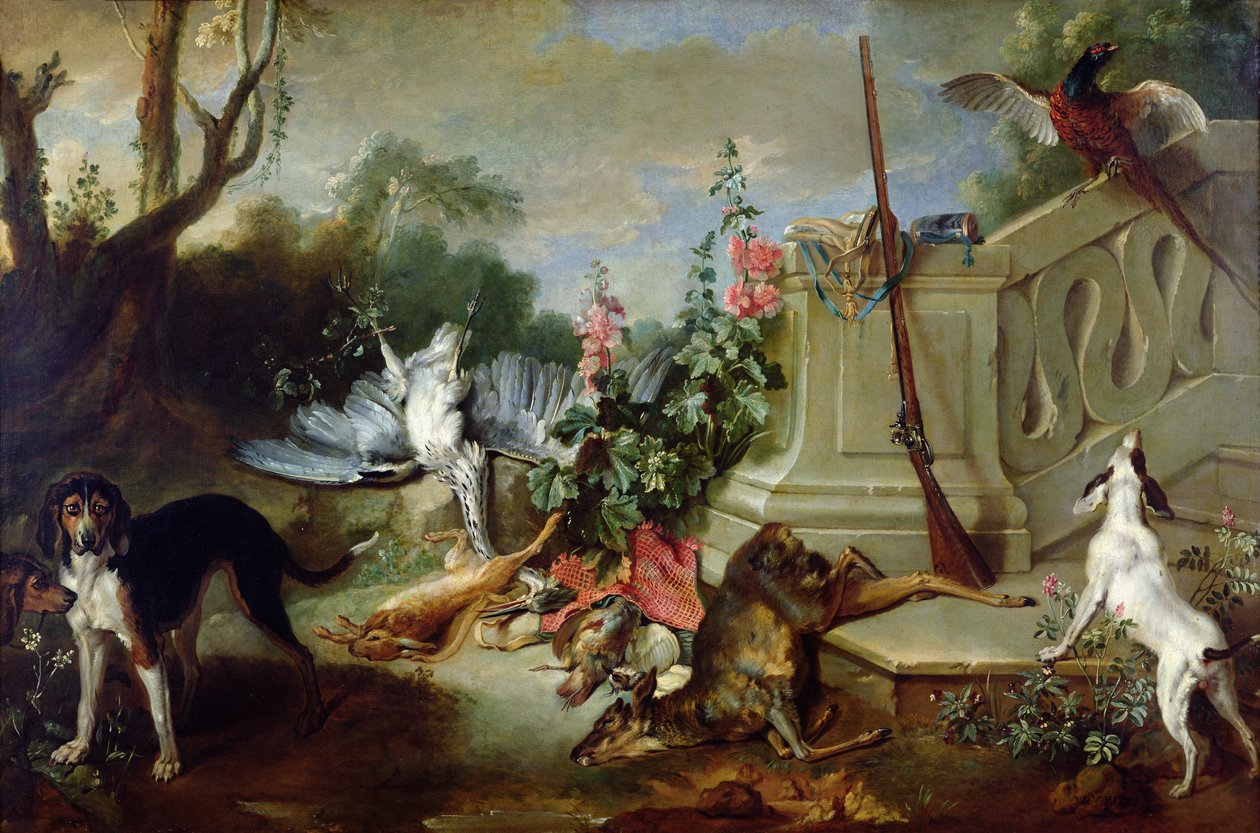 Die Rückkehr von der Jagd, 1732 von Jean Baptiste Oudry