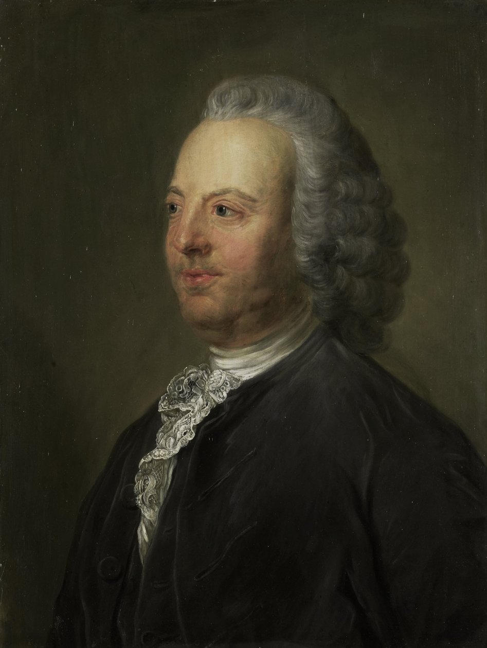 Antoni Warin (1712-64), Schepen von Amsterdam von Jean Baptiste Perroneau (copy after)