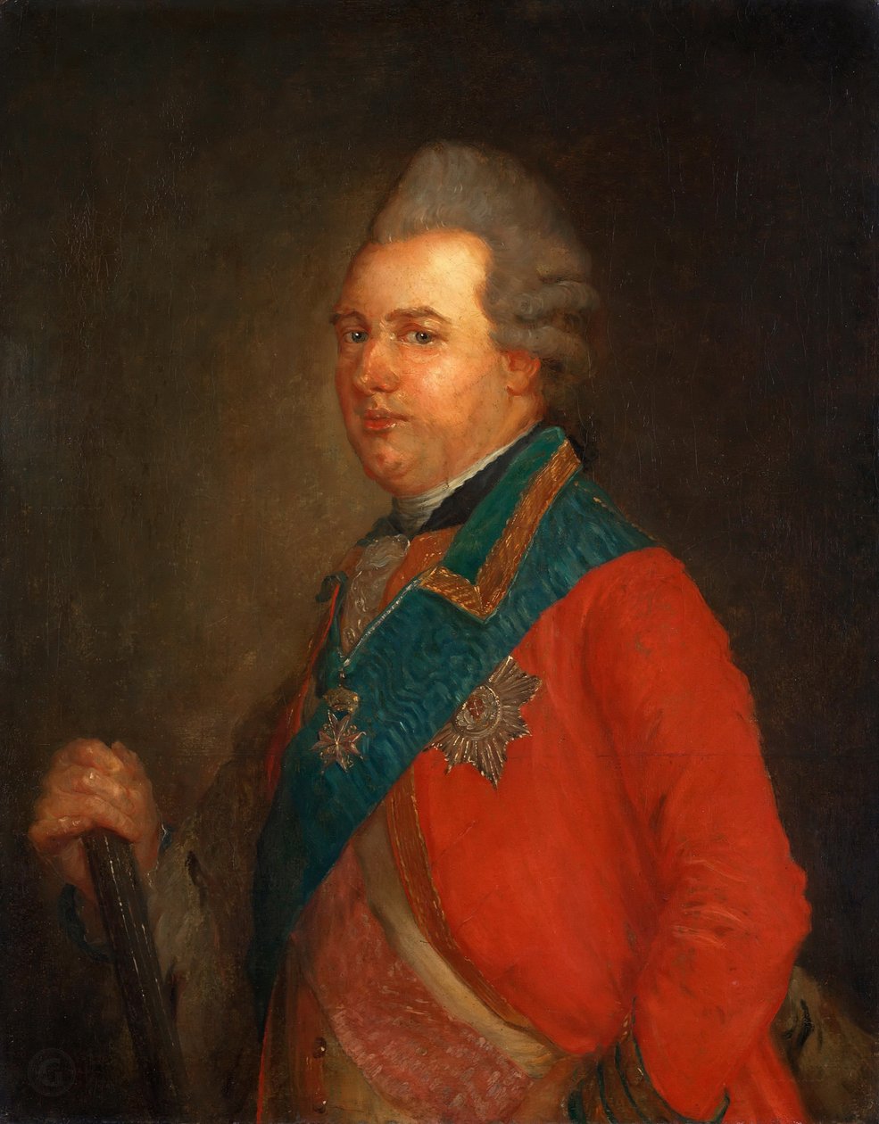 Porträt von Prinz Karl von Hessen-Kassel (1744-1836) von Jean Baptiste Perronneau