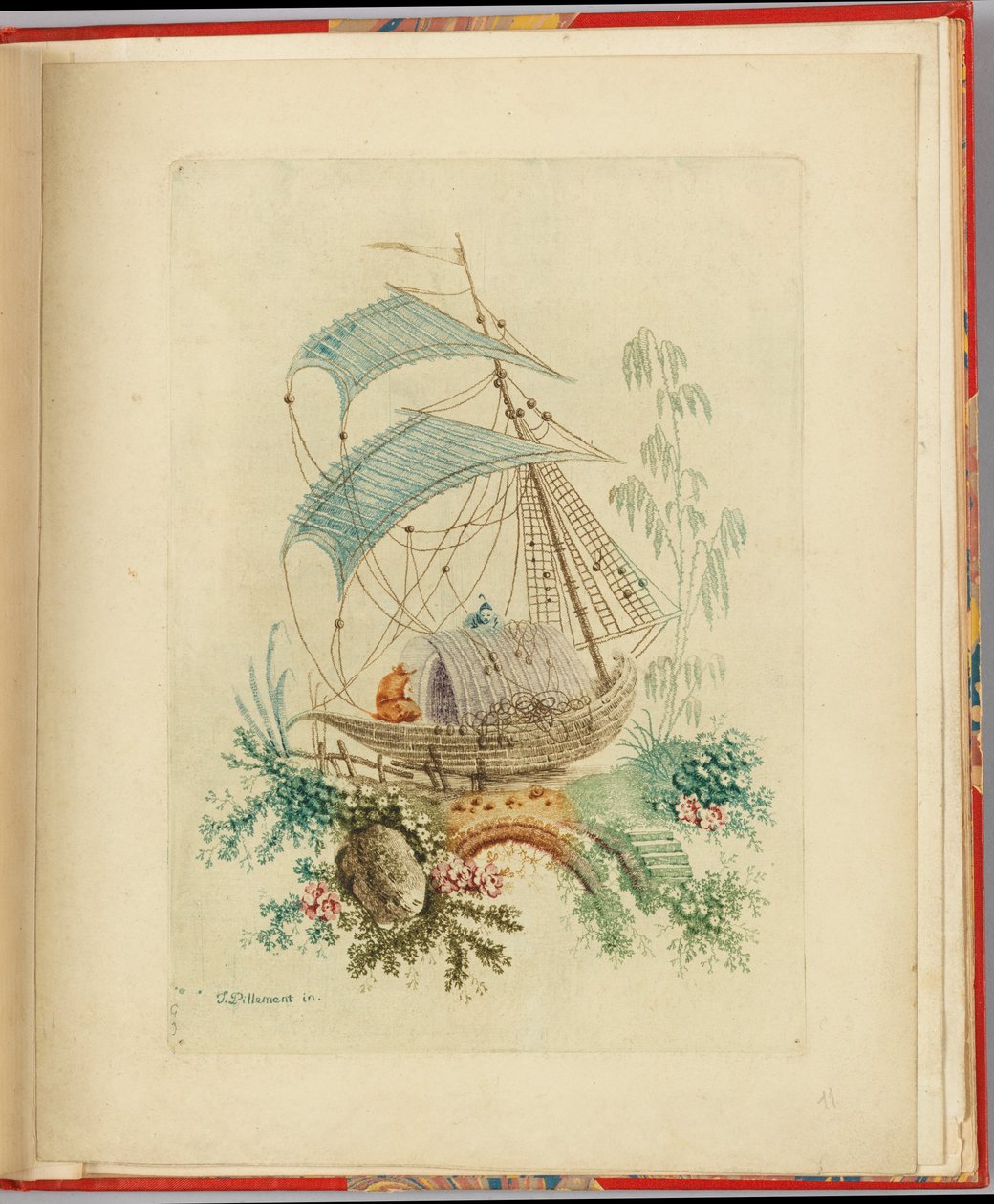 Ornamentales Design aus "Nouvelle suite de cahiers chinois a l