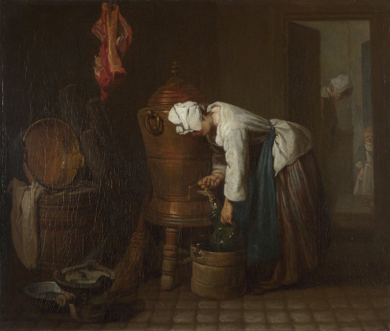 Der Wasserzisterne, 1733 von Jean Baptiste Simeon Chardin