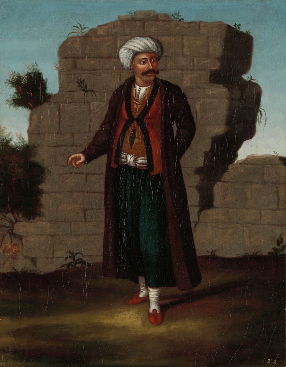 Mann von der Insel Mykonos von Jean Baptiste Vanmour (workshop of)