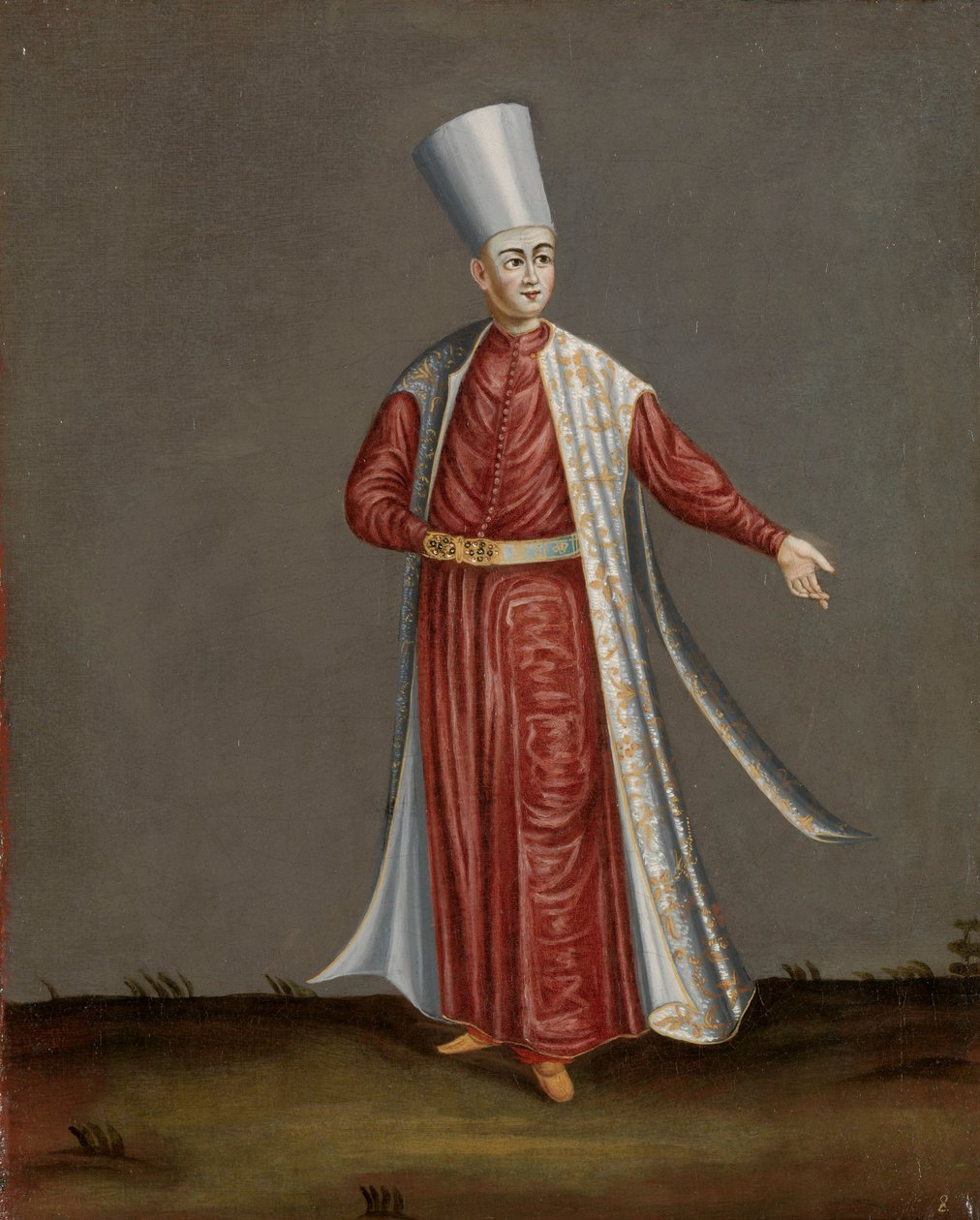 Der Capon Aghassi, Chef der weißen Eunuchen des Sultans von Jean Baptiste Vanmour (workshop of)