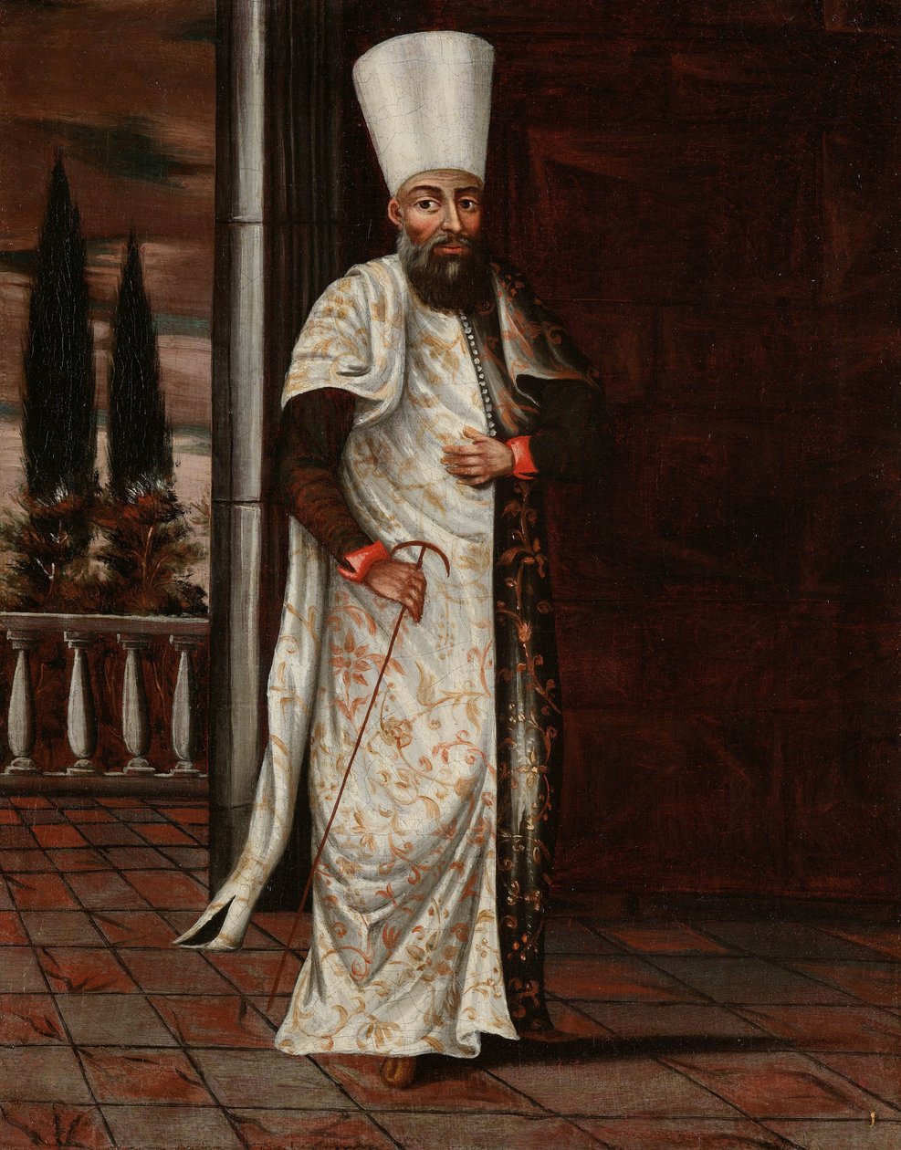 Der Chaous Bachi von Jean Baptiste Vanmour (workshop of)