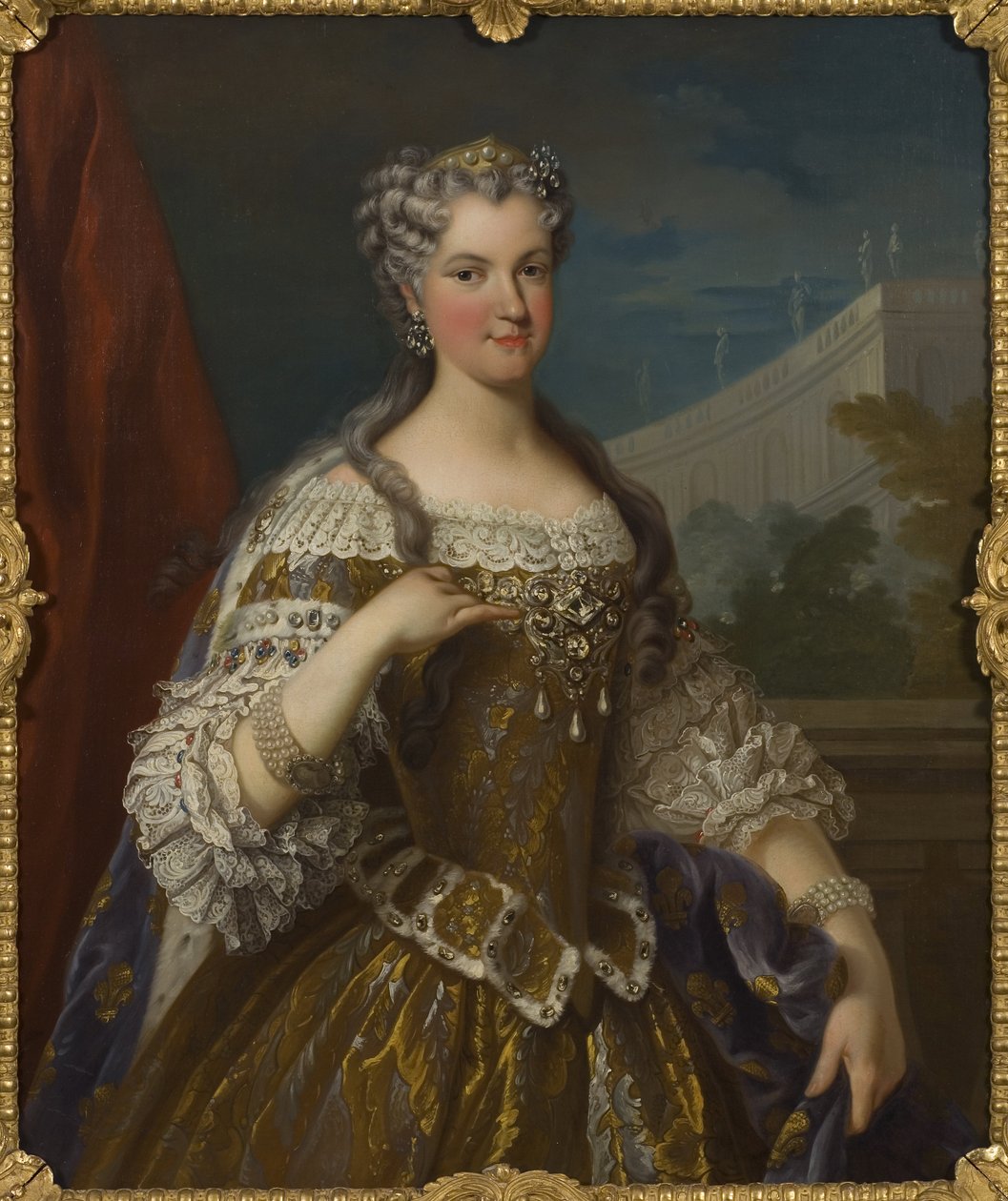 Marie Leszczynska, Königin von Frankreich (1703-1768) (Kopie nach Van Loo, Jean Baptiste) von Jean Baptiste van Loo