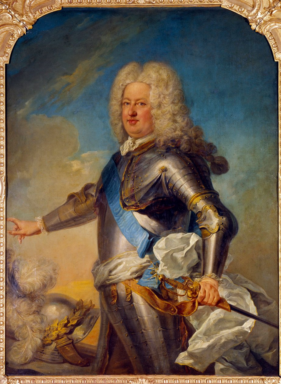 Porträt von Stanislas Leszcinski, König von Polen, Herzog von Lothringen und Bar von Jean Baptiste van Loo