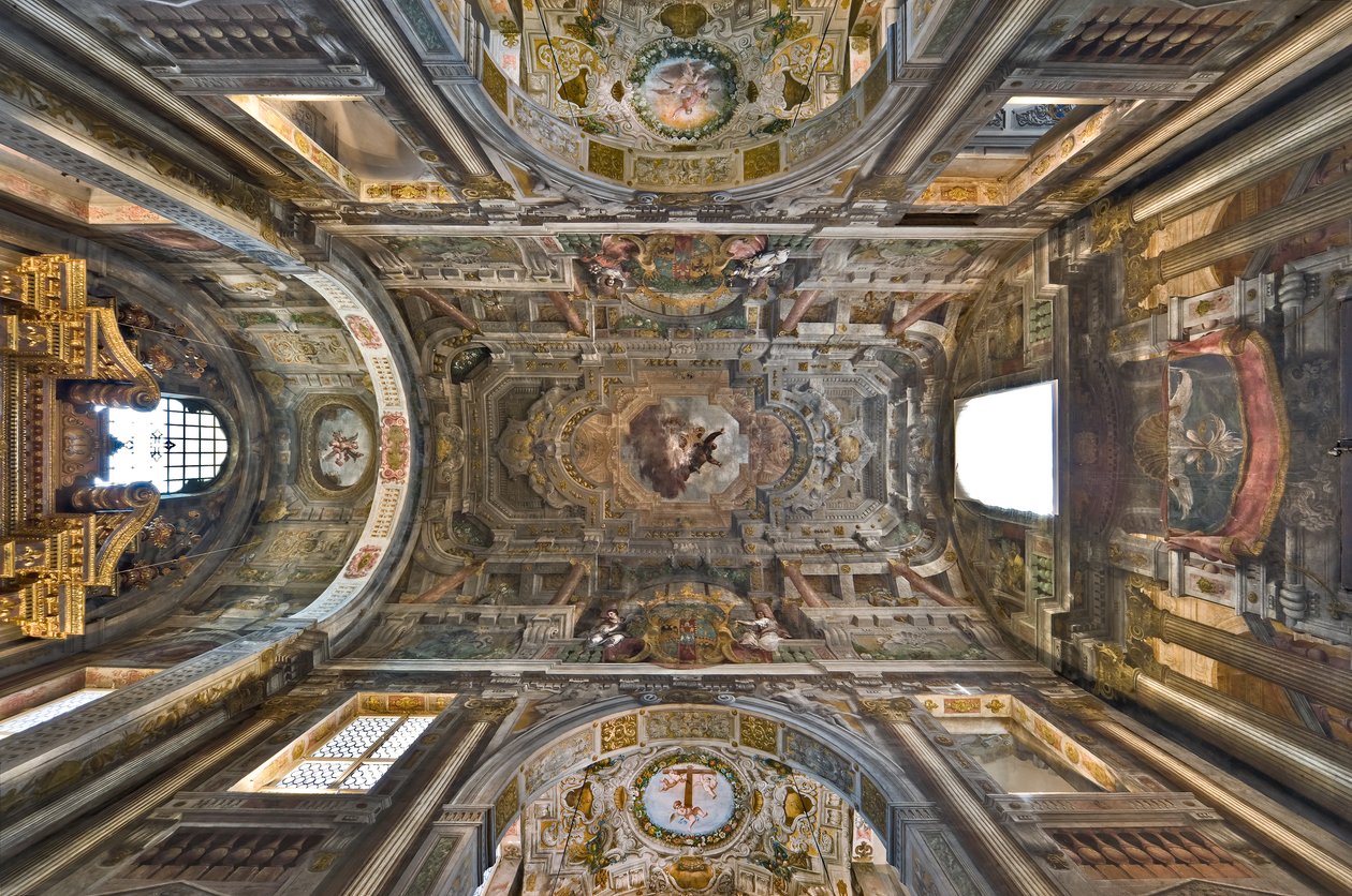 Apotheose des Heiligen Franziskus, Kirche des Heiligen Franziskus, Sassuolo, Italien von Jean Boulanger