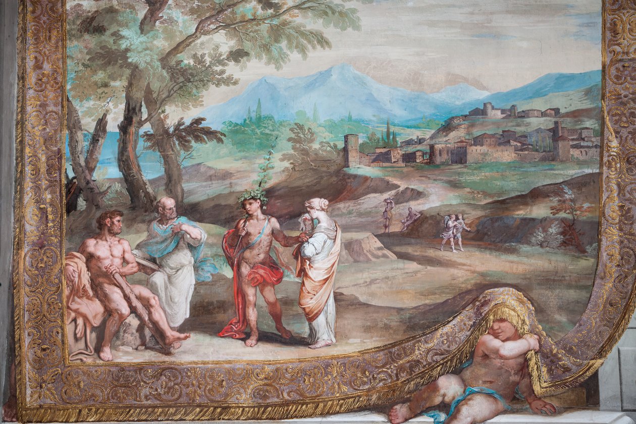 Weinender Bacchus und Ariadne von Jean Boulanger