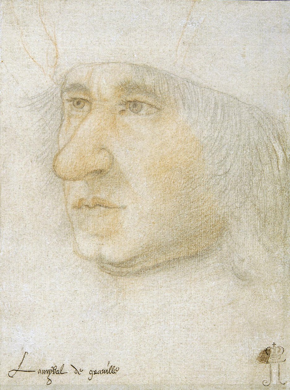 Porträt von Louis Malet de Graville (1438-1516), Admiral von Frankreich von Jean Bourdichon