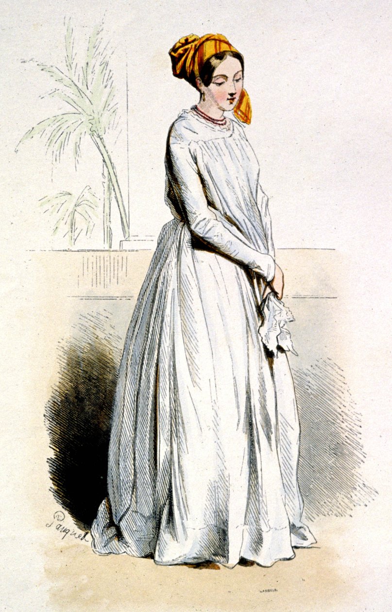 Kreolin aus Cayenne von Jean Charles (1800 79) Pauquet