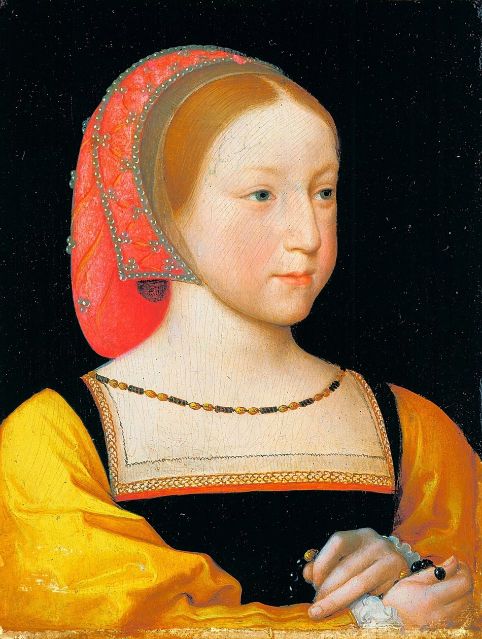 Porträt von Charlotte von Frankreich von Jean Clouet