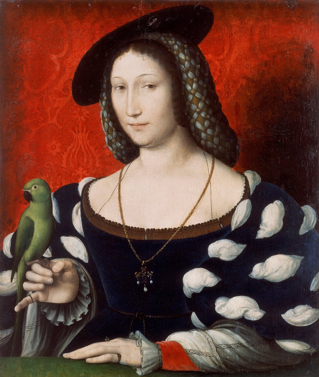Porträt von Marguerite von Navarra von Jean Clouet