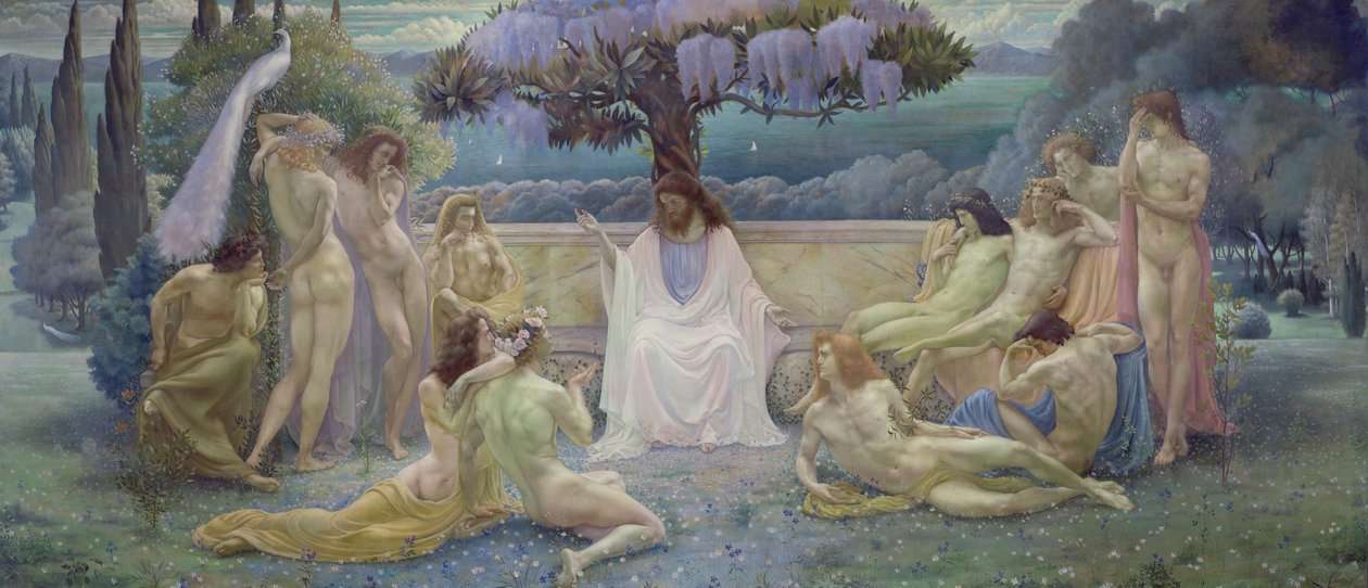 Die Schule von Plato von Jean Delville