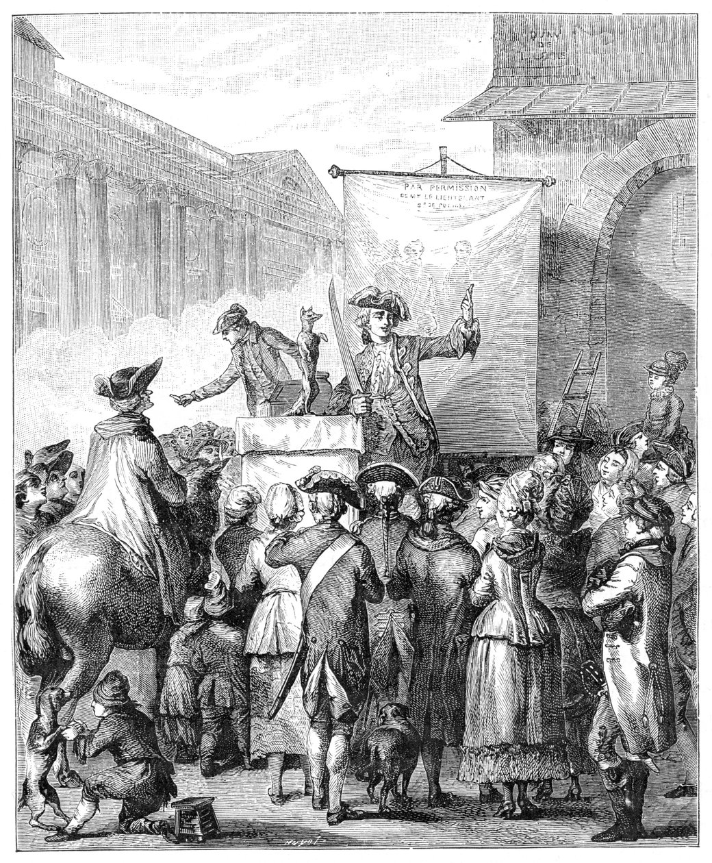 Der Scharlatan im Louvre, Paris, 1885 von Jean Duplessis Bertaux