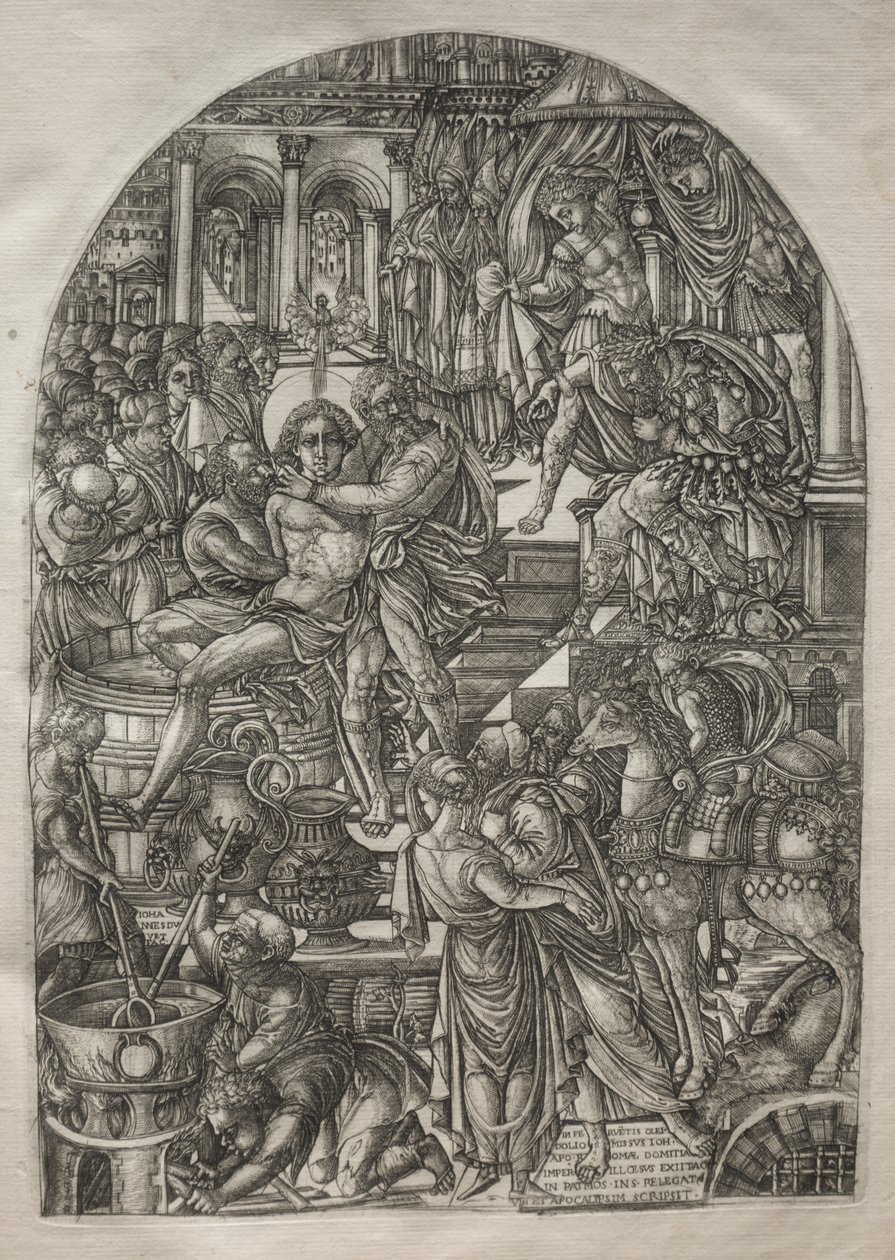 Die Apokalypse: Das Martyrium des heiligen Johannes des Evangelisten, 1546-1556 von Jean Duvet
