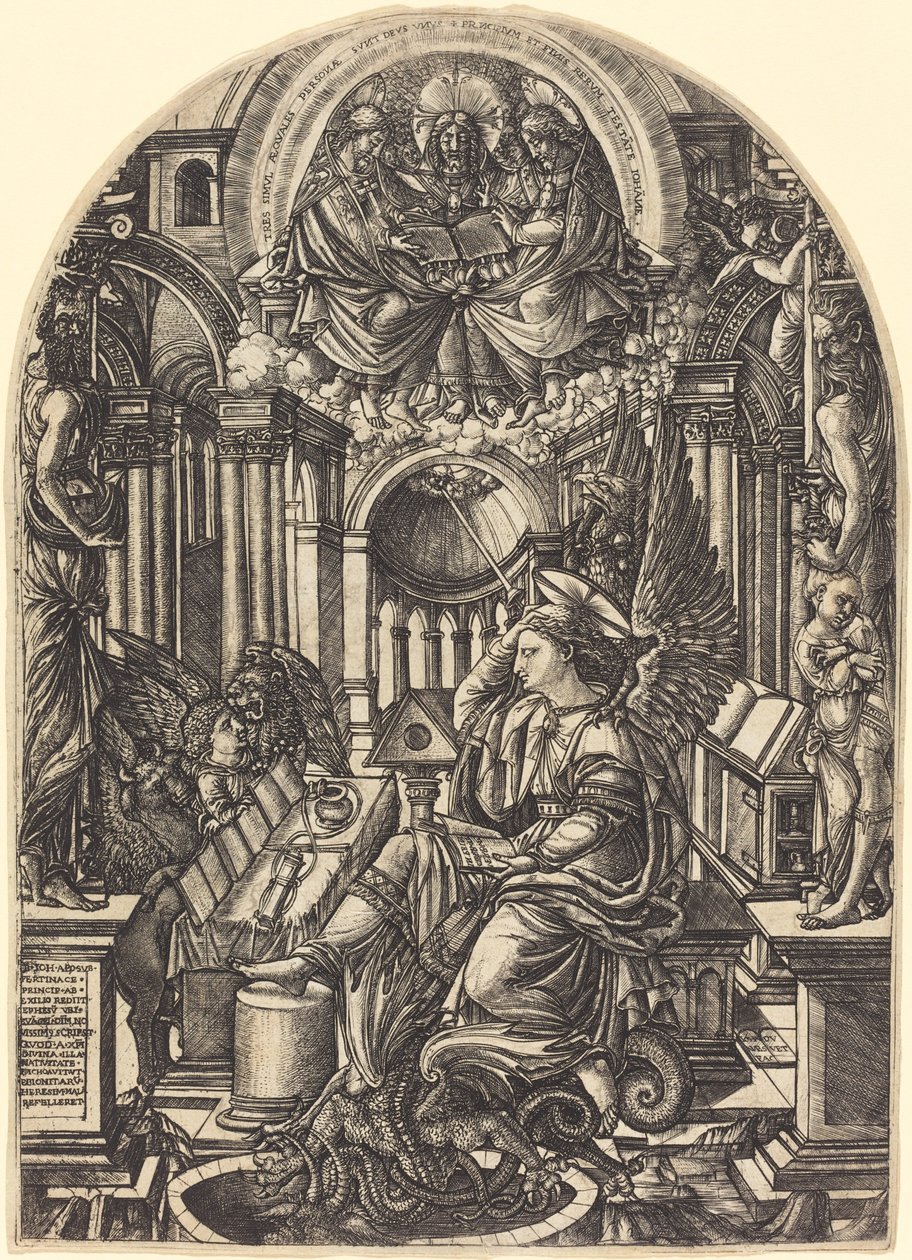 Die Offenbarung des Heiligen Johannes des Evangelisten von Jean Duvet