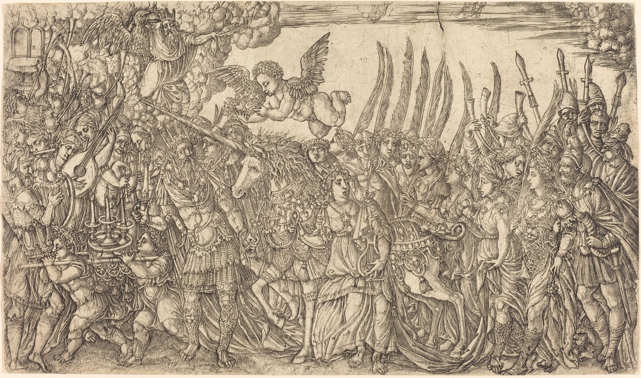 Der Triumph des Einhorns von Jean Duvet