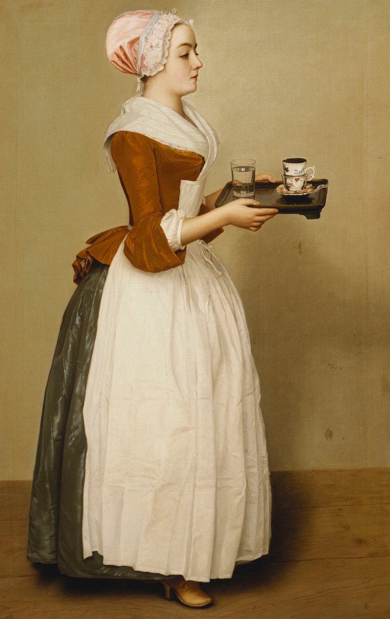 Tasse Schokolade; La Tasse du Chocolat von Jean-Étienne Liotard