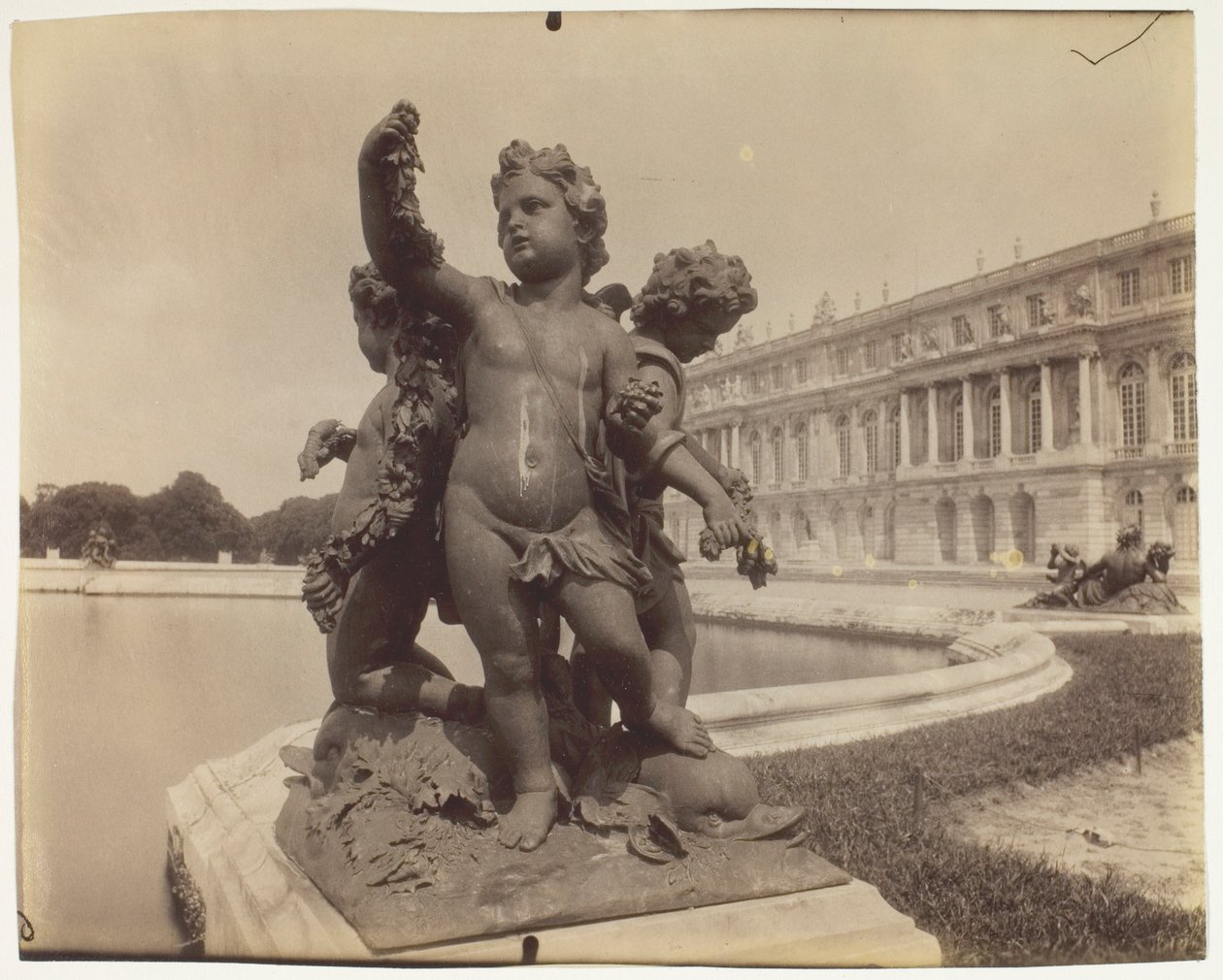 Versailles, Ecke des Parks von Jean Eugène Auguste Atget