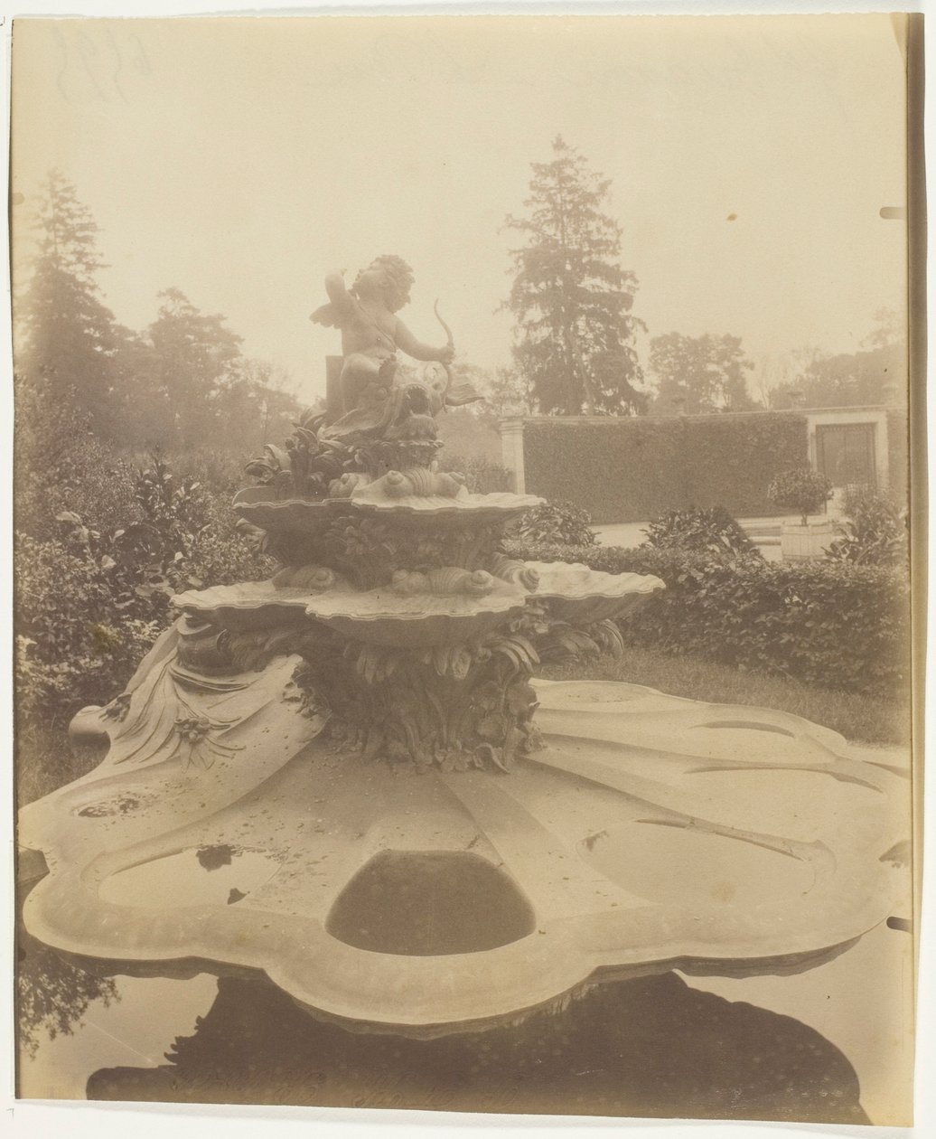 Versailles, Grand Trianon (Der Park) von Jean Eugène Auguste Atget
