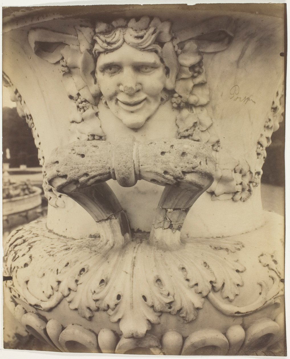 Versailles, Vase von Jean Eugène Auguste Atget