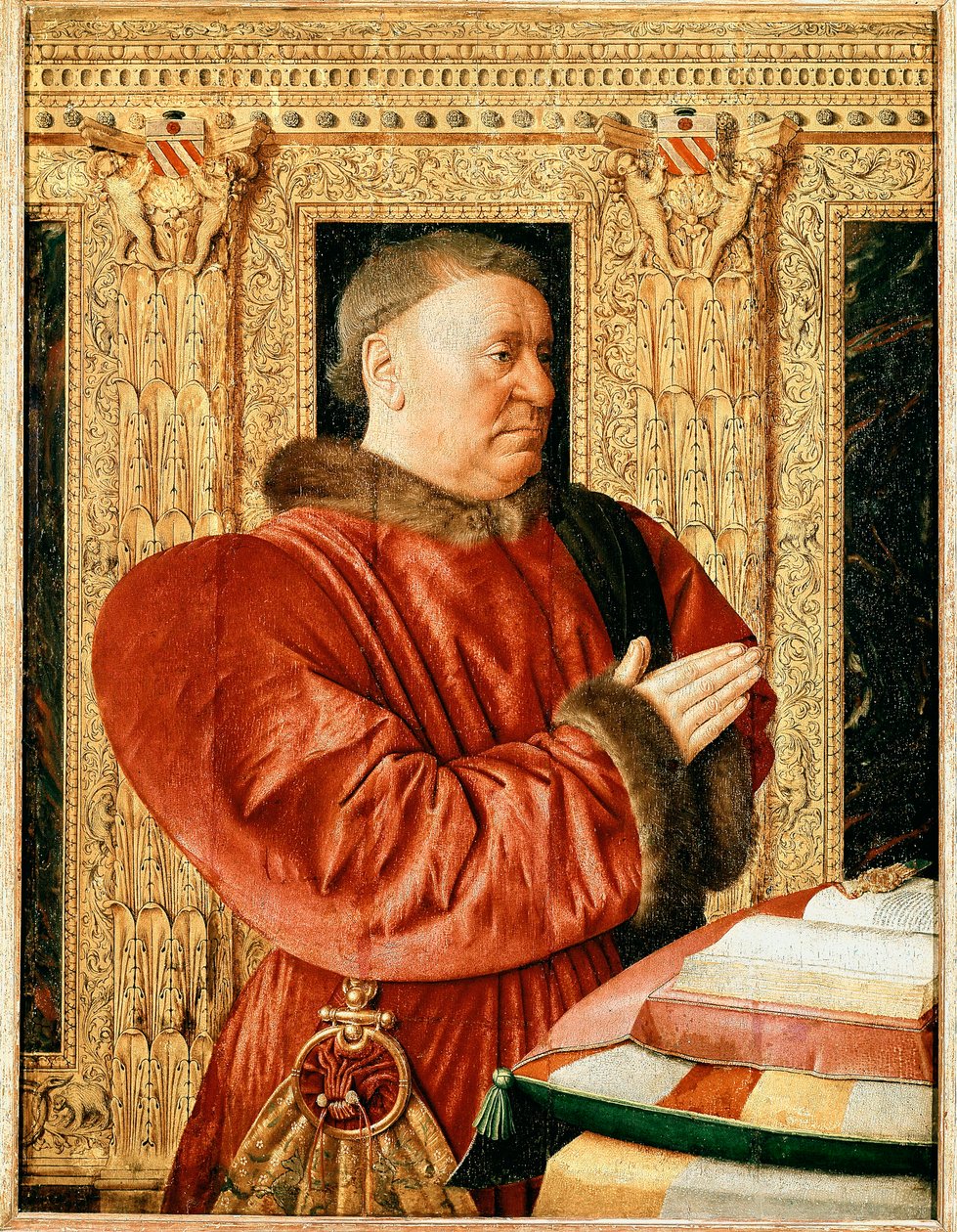 Porträt des französischen Justizministers Guillaume Jouvenel des Ursins von Jean Fouquet