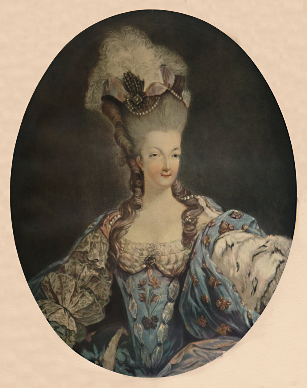 Marie Antoinette, Königin von Frankreich, 1777 von Jean Francois Janinet