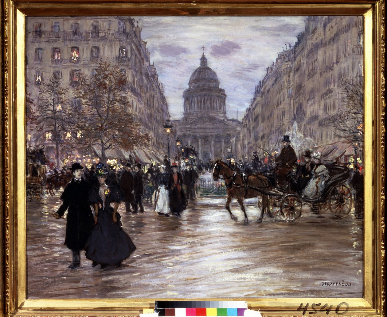 Der Boulevard Saint-Michel von Jean Francois Raffaelli