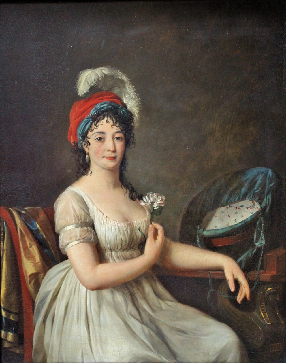 Marie-Rose Aimée Tassin de Villiers (1793-1865), Ehefrau Tassin de Moncourt von Jean Francois Garneray