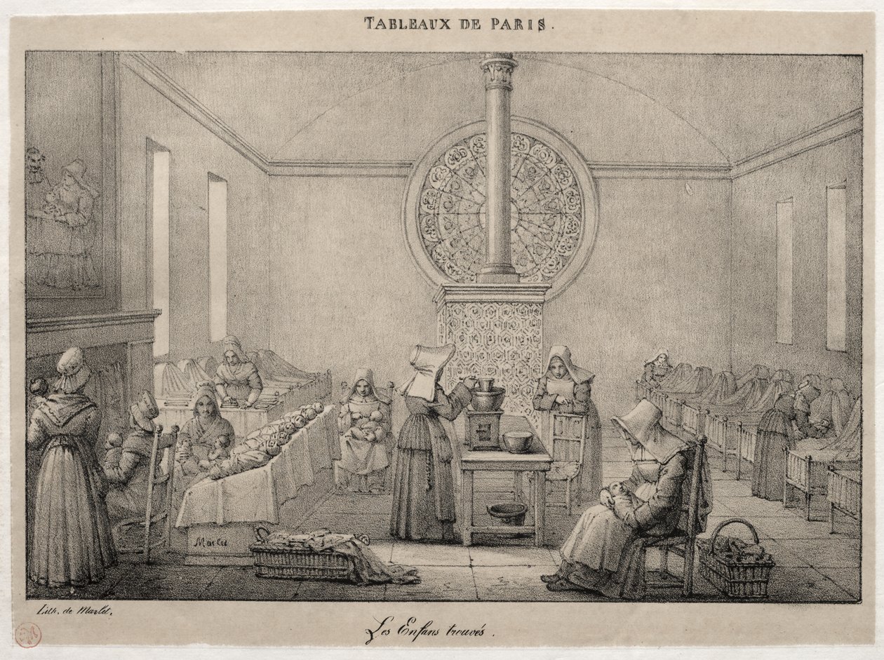Szenen aus Paris: Das Findelhaus von Jean Henri Marlet