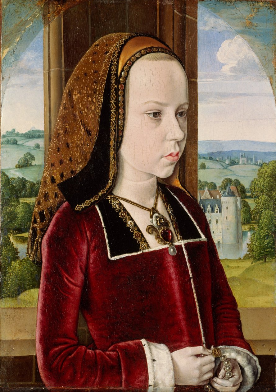Margarete von Österreich von Jean Hey