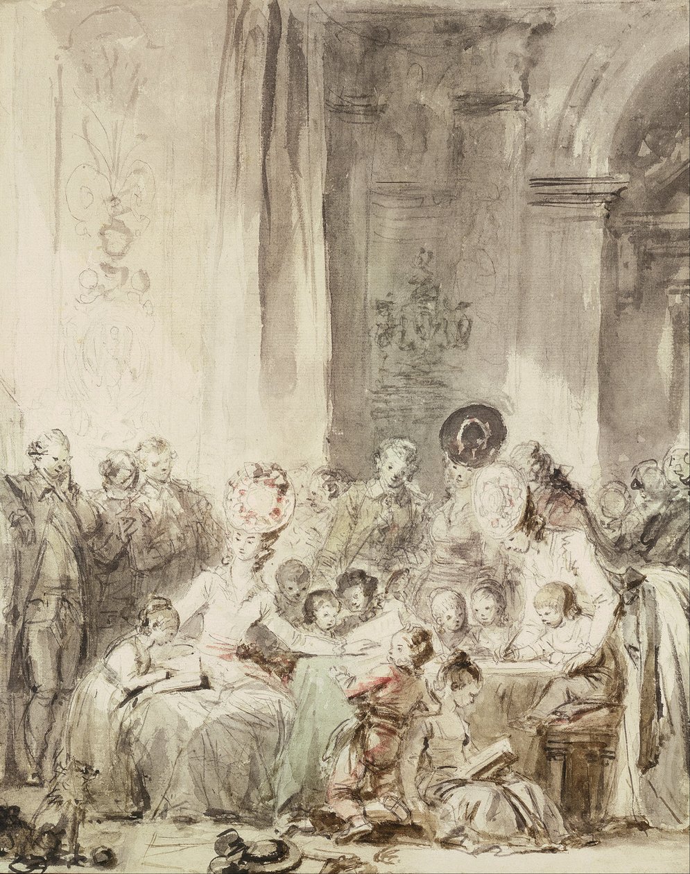 Der Wettbewerb von Jean-Honore Fragonard