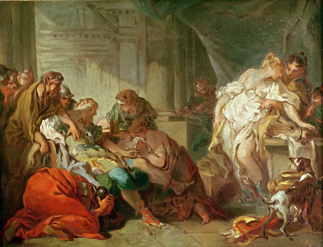 Antiochus und Stratonice von Jean-Honore Fragonard