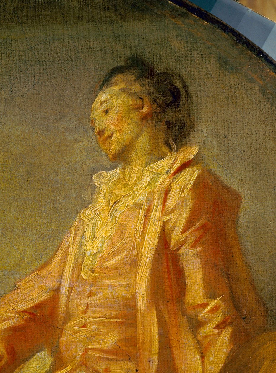 Detail von „Der Anfang des Modells“ von Jean Honore Fragonard