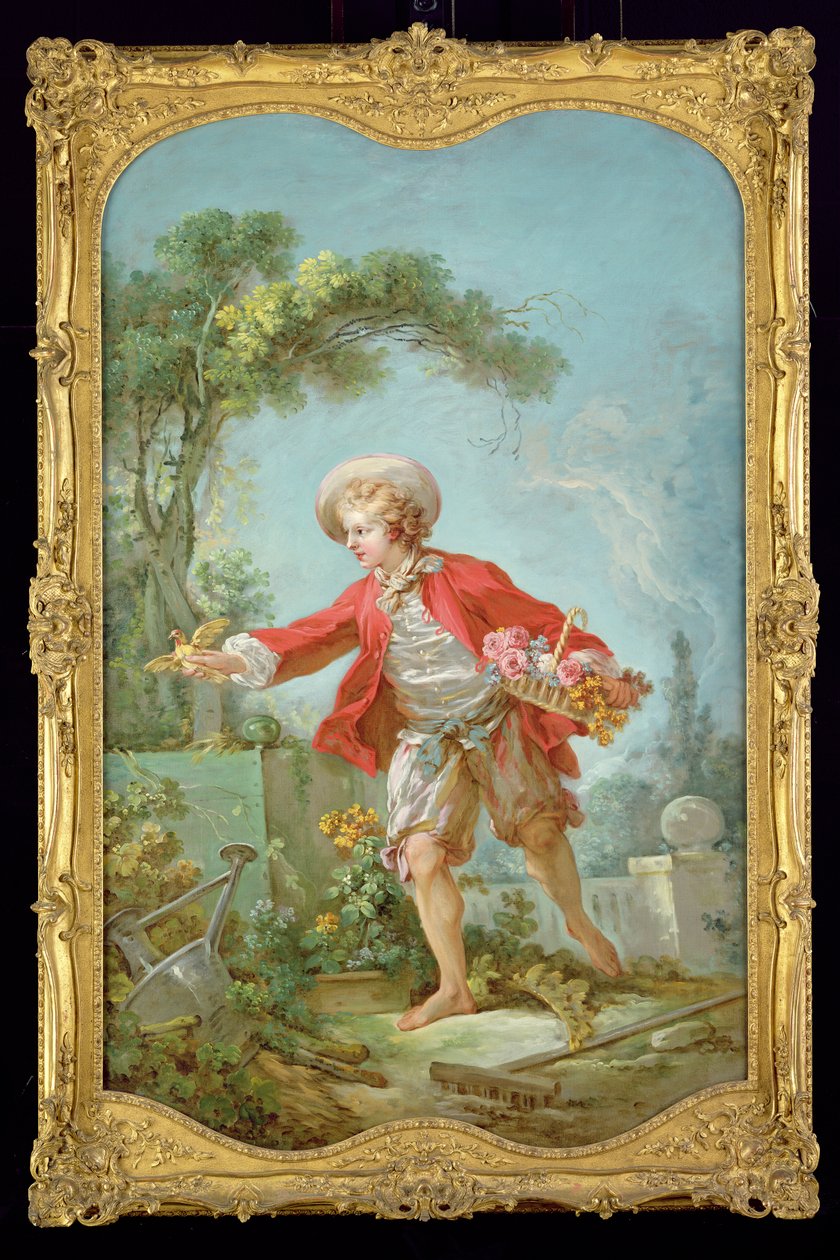 Der Gärtner, 1754-55 von Jean Honore Fragonard