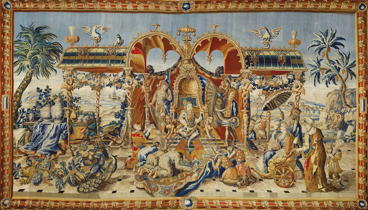 Die Audienz des chinesischen Kaisers von Jean II Barraband