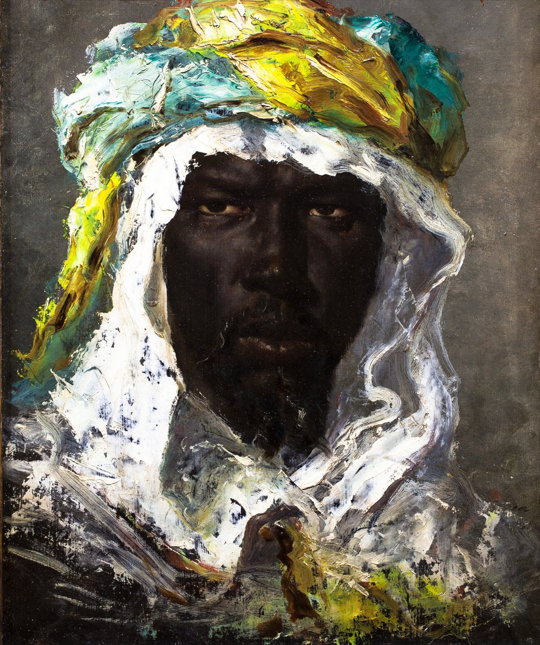 Tête de Maure, ca. 1875 von Jean Joseph Benjamin Constant