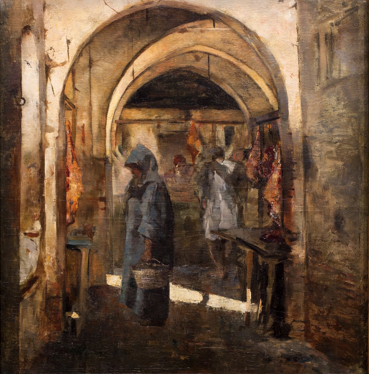 Die Metzgerei von Jean Joseph Benjamin Constant
