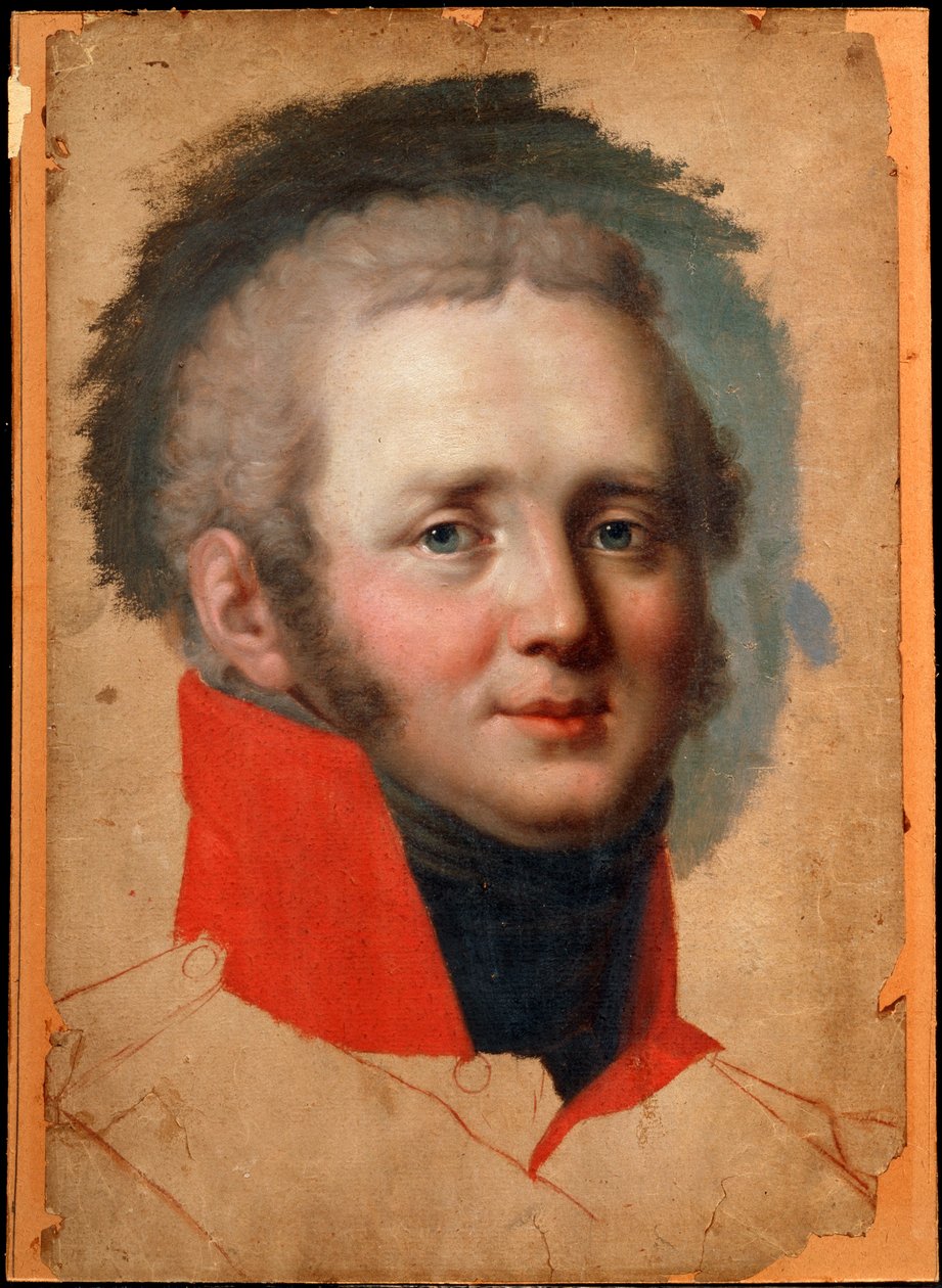 Porträt von Kaiser Alexander I, 1800er von Jean Laurent Monnier