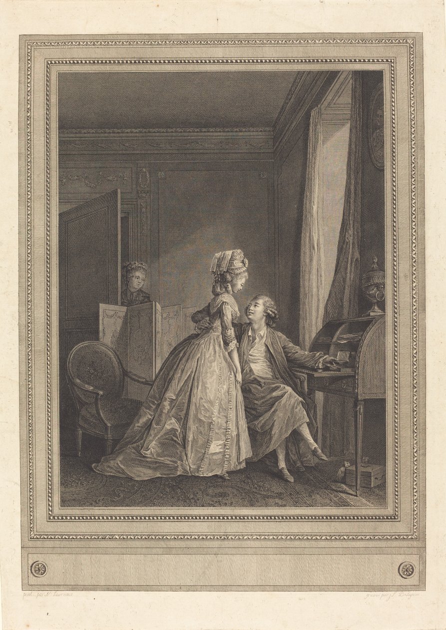 Die verführerischen Angebote von Jean Louis Delignon after Nicolas Lavreince