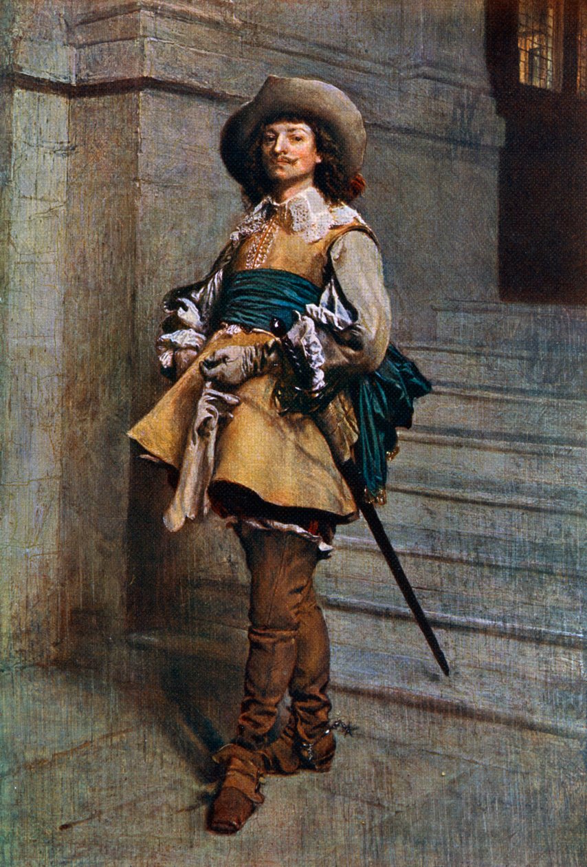 Ein Kavalier: Zeit von Ludwig XIII, 1861, 1912 von Jean Louis Ernest Meissonier