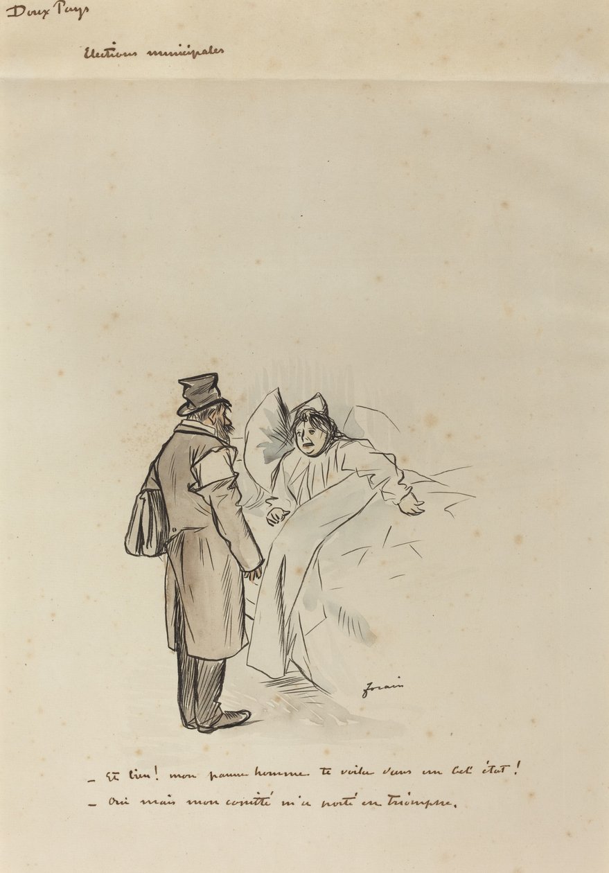 Kommunalwahlen von Jean Louis Forain