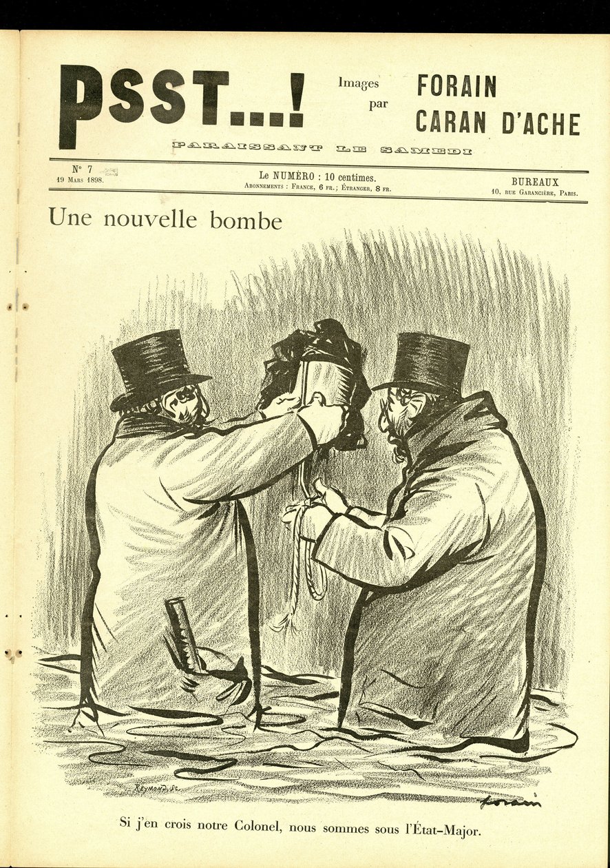Illustration von Jean-Louis Forain (1852-1931) in Psst...! von Jean Louis Forain