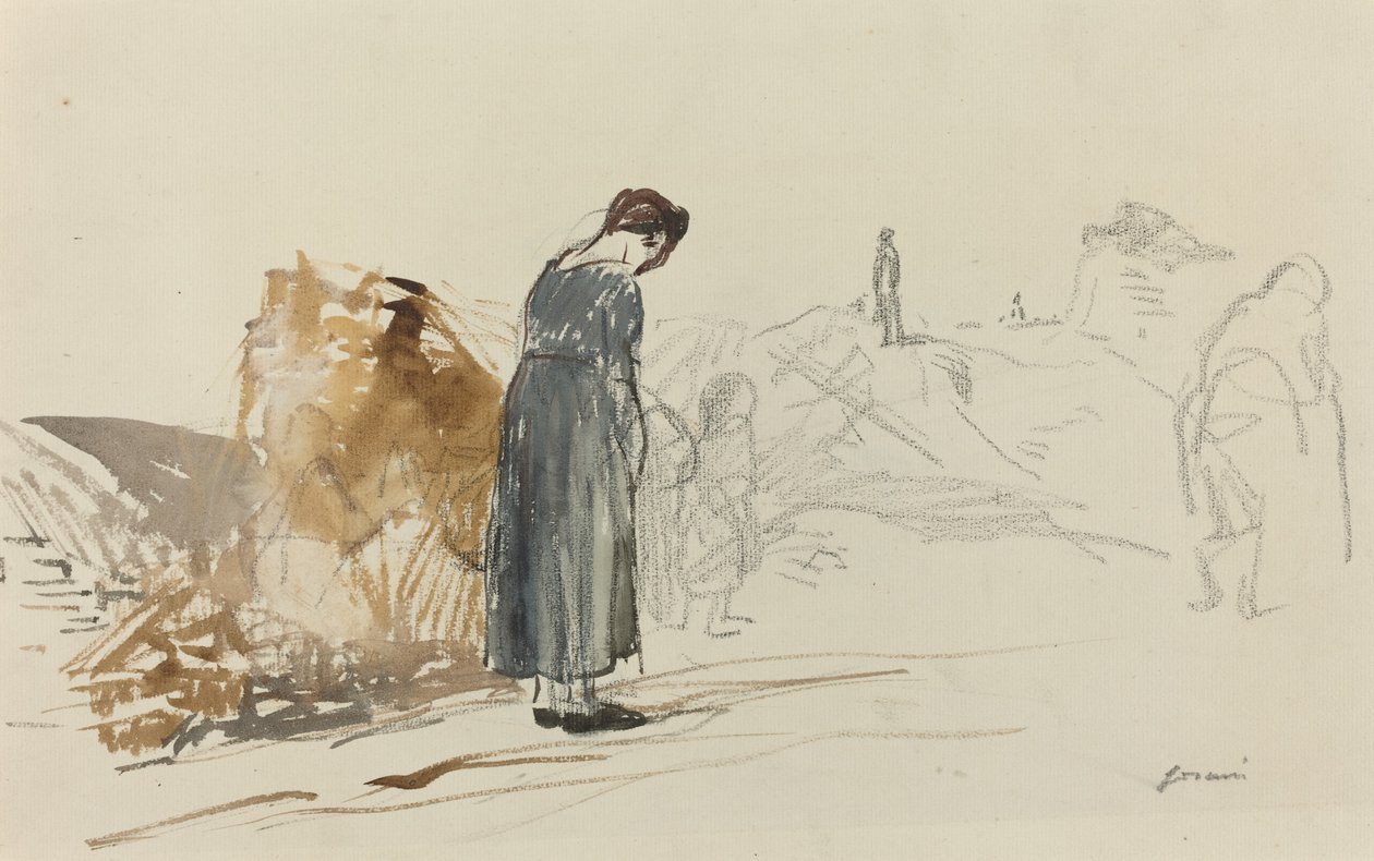 Les Allemandes sont partis von Jean Louis Forain