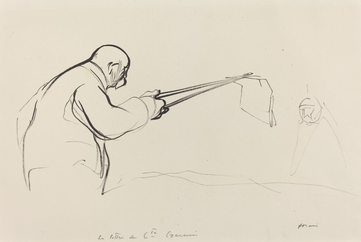 M. Clemenceau. Der Brief des Grafen Czernin von Jean Louis Forain